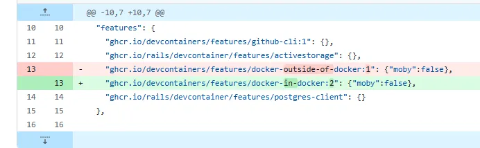 docker in docker設定
